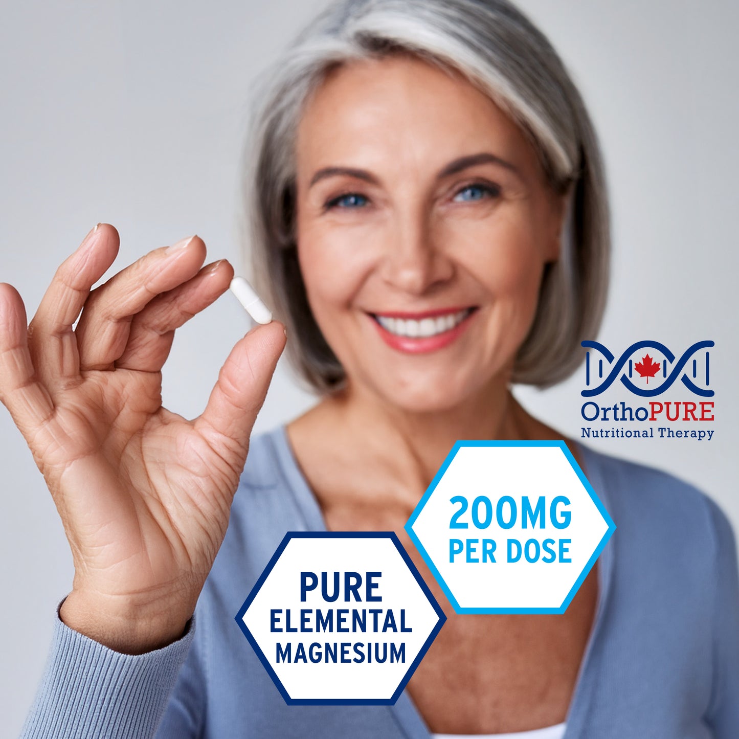 OrthoPure Magnesium L-Threonate - 250 vcaps