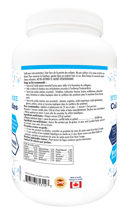 OrthoPure Hydrolyzed Marine Collagen Peptides 600g