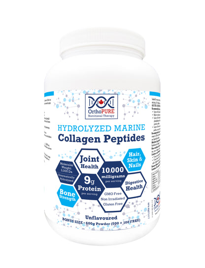 OrthoPure Hydrolyzed Marine Collagen Peptides 600g