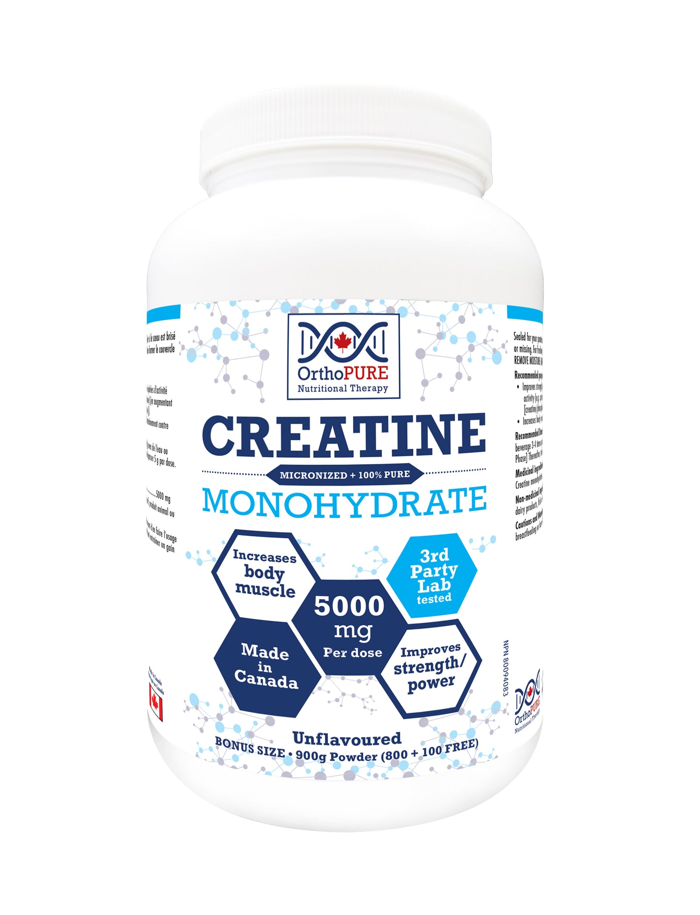 OrthoPure Creatine Monohydrate - 900g
